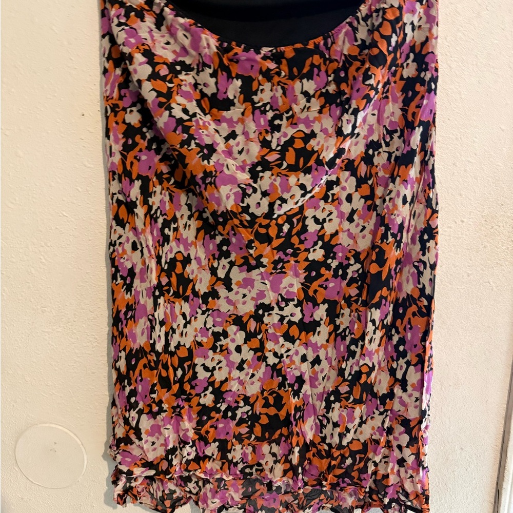 Style & Co. Multicolor Floral Pencil Skirt